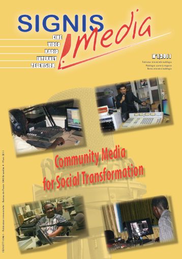 SIGNIS AND MEDIA magazine side cover Issue 1  2011