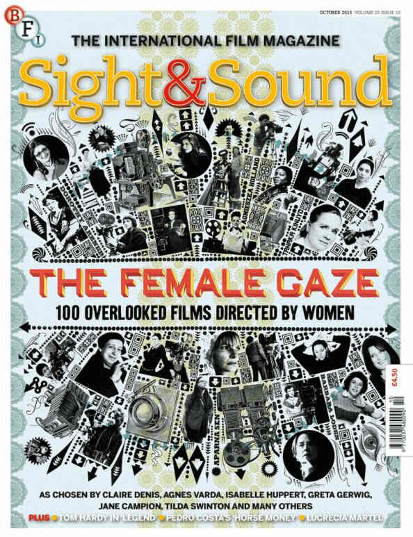 SIGHT AND SOUND magazine side cover October 2015