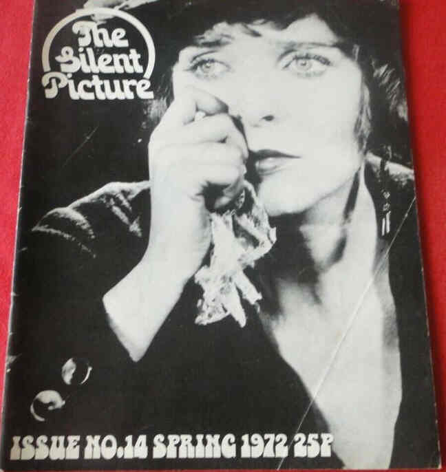SILENT PICTURE | THE magazine side cover Issue 14 Spring 1972