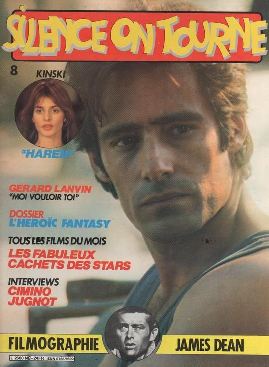 SILENCE ON TOURNE magazine side cover Issue 8  1985