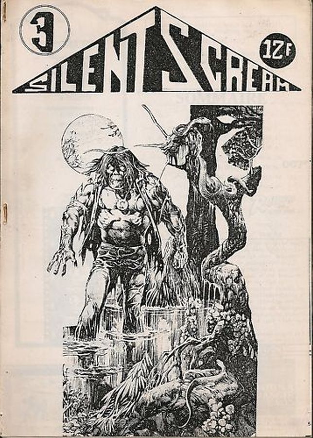 SILENT SCREAM magazine side cover Issue 3   
