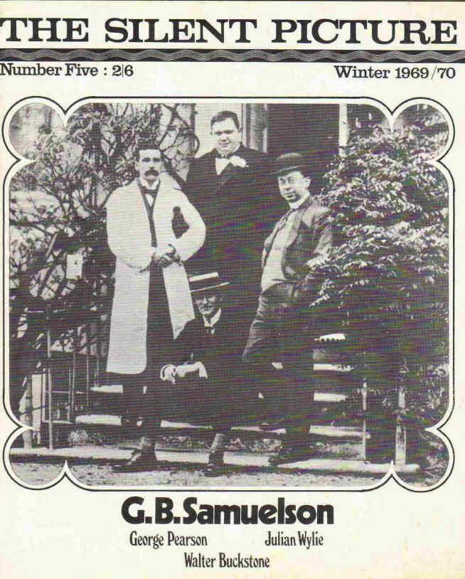 SILENT PICTURE | THE magazine side cover Issue 5 Winter 1969