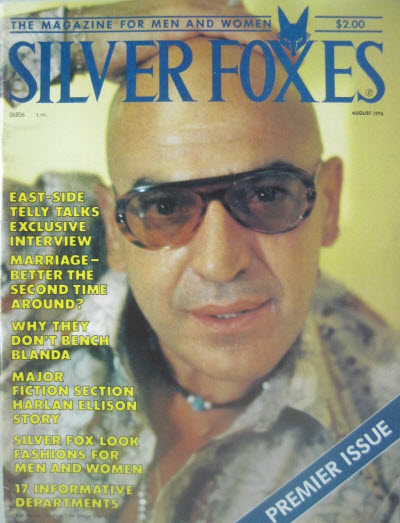 SILVER FOXES magazine side cover  August 1976