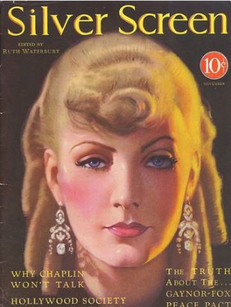 SILVER SCREEN magazine side cover Issue 1 November 1930