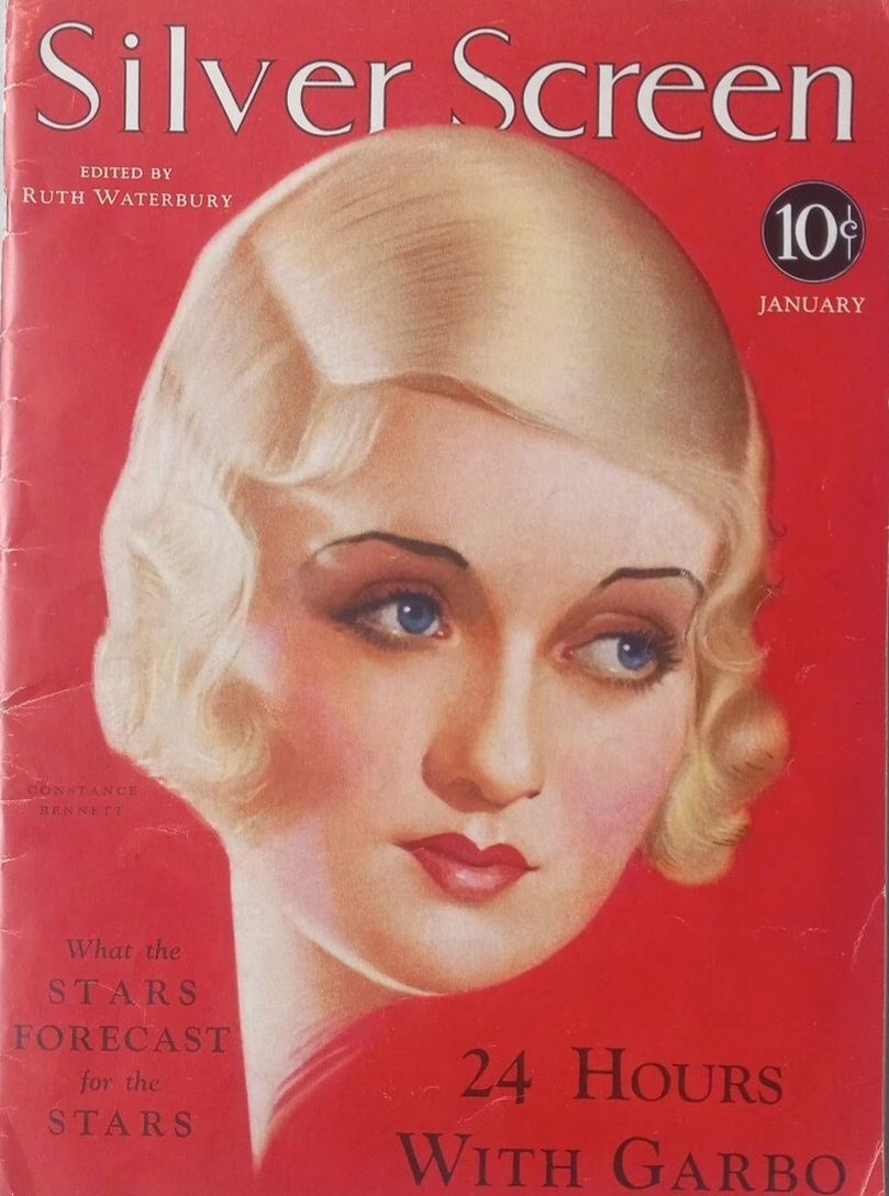 SILVER SCREEN magazine side cover January 1931