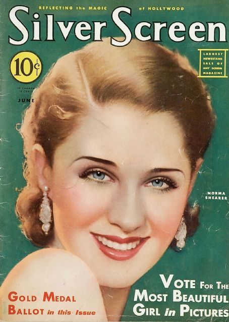 SILVER SCREEN magazine side cover June 1932