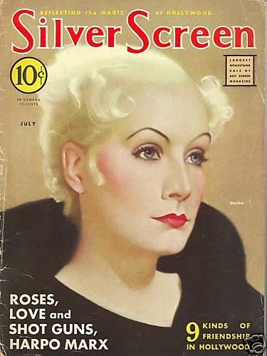 SILVER SCREEN magazine side cover July 1932