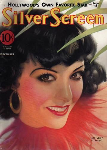SILVER SCREEN magazine side cover December 1932