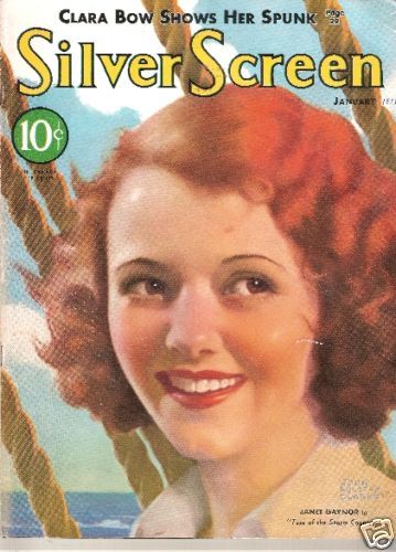 SILVER SCREEN magazine side cover January 1933