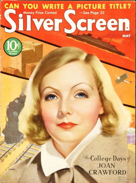 SILVER SCREEN magazine side cover May 1933