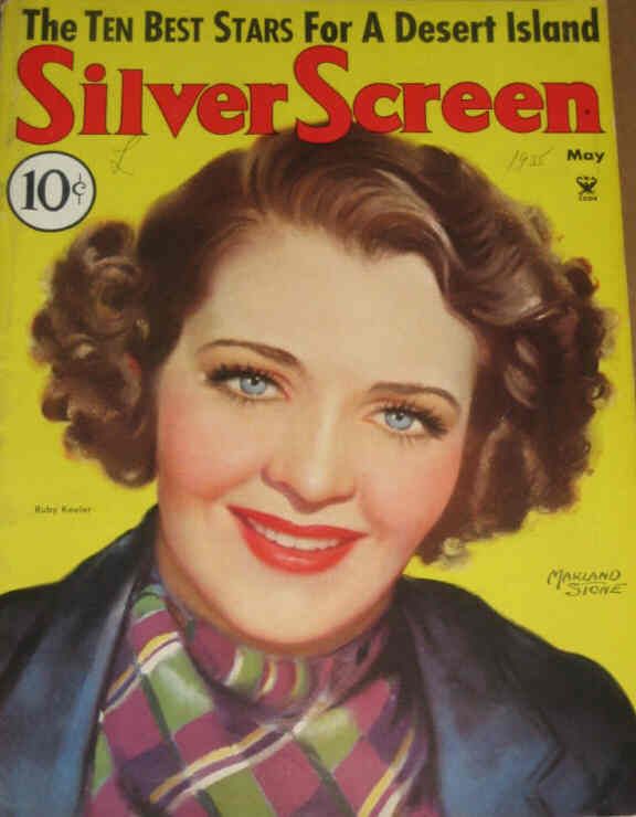SILVER SCREEN magazine side cover May 1935
