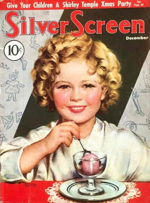 SILVER SCREEN magazine side cover December 1935