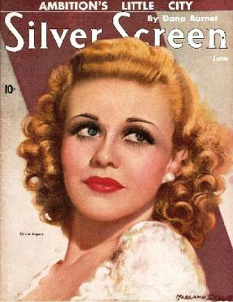 SILVER SCREEN magazine side cover June 1937