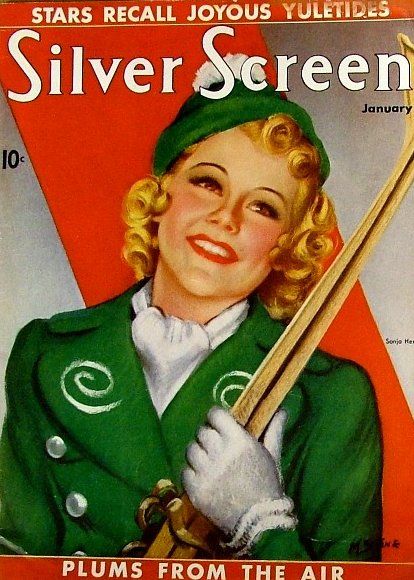 SILVER SCREEN magazine side cover January 1938