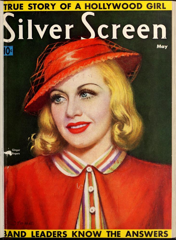 SILVER SCREEN magazine side cover May 1938