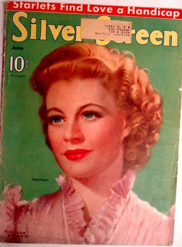 SILVER SCREEN magazine side cover June 1939