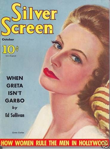 SILVER SCREEN magazine side cover October 1939