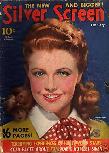 SILVER SCREEN magazine side cover February 1941