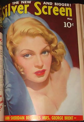 SILVER SCREEN magazine side cover May 1941