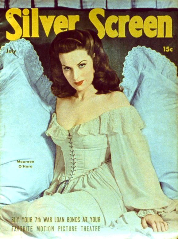 SILVER SCREEN magazine side cover July 1942