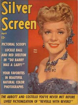 SILVER SCREEN magazine side cover April 1943