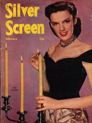 SILVER SCREEN magazine side cover February 1946