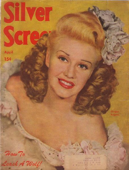 SILVER SCREEN magazine side cover April 1946