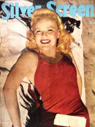 SILVER SCREEN magazine side cover July 1946