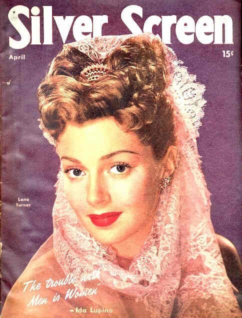 SILVER SCREEN magazine side cover April 1947