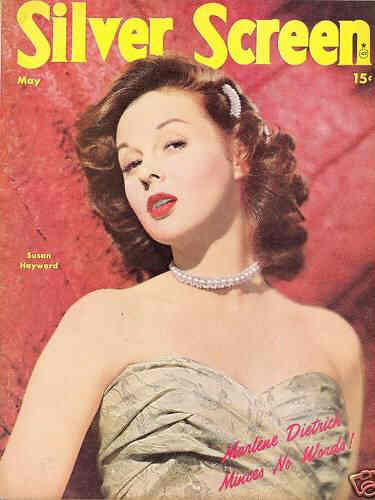 SILVER SCREEN magazine side cover May 1947