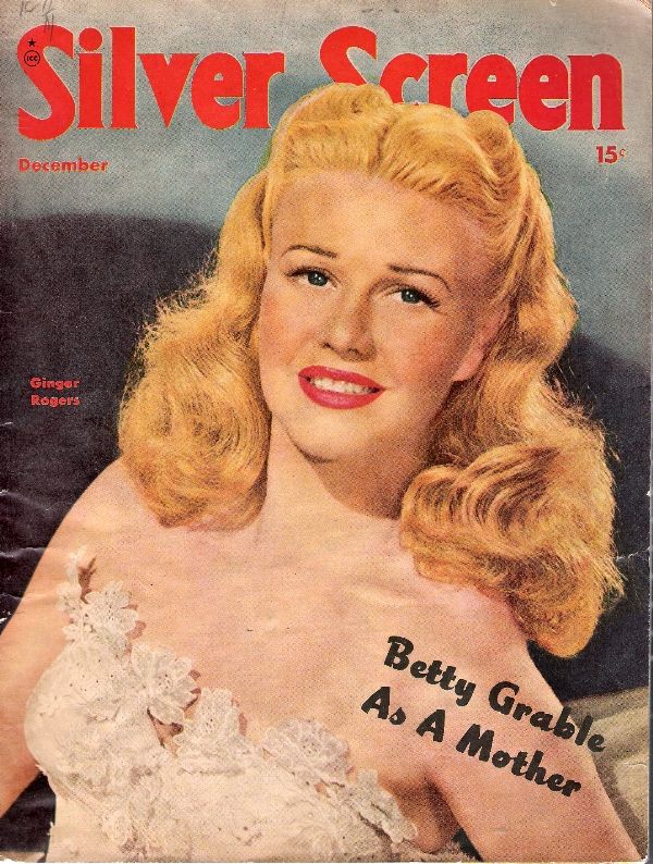 SILVER SCREEN magazine side cover December 1947