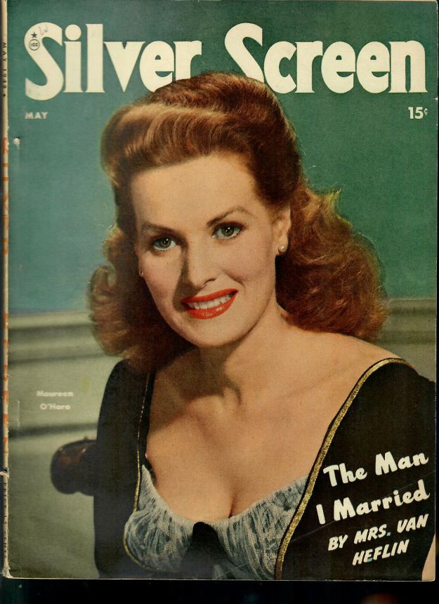 SILVER SCREEN magazine side cover May 1948