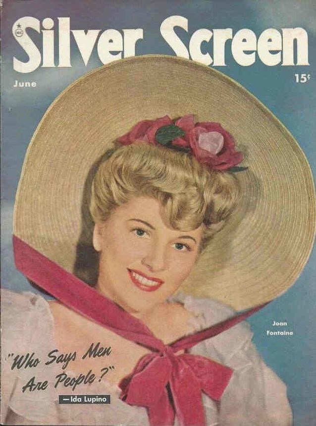 SILVER SCREEN magazine side cover June 1948