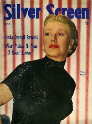 SILVER SCREEN magazine side cover June 1949