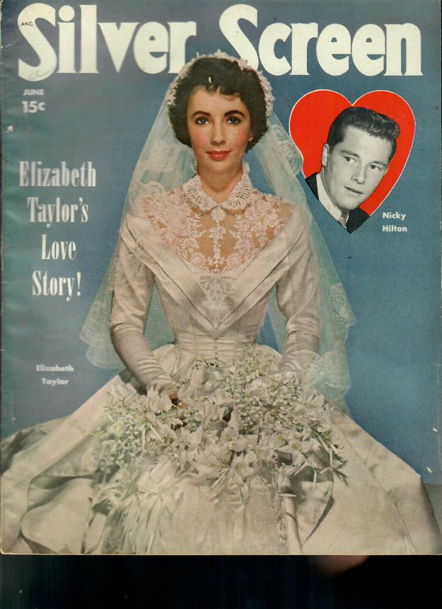 SILVER SCREEN magazine side cover June 1950