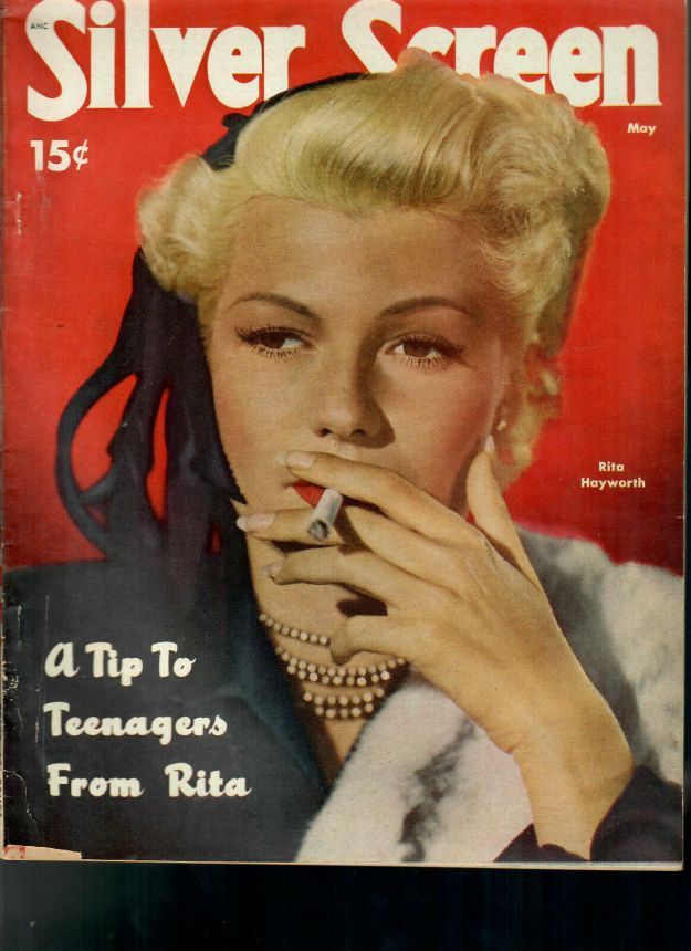 SILVER SCREEN magazine side cover May 1951