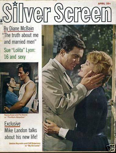 SILVER SCREEN magazine side cover April 1963