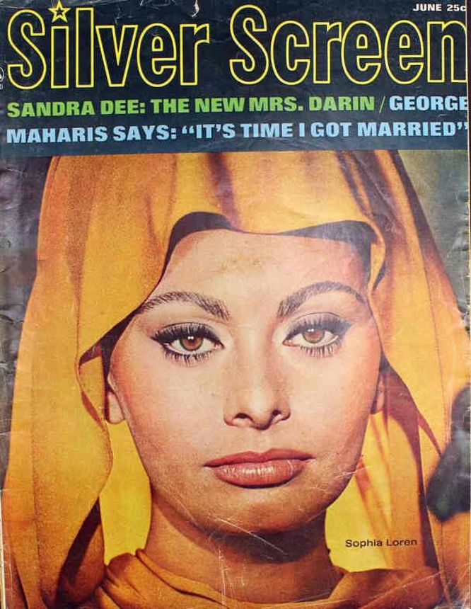 SILVER SCREEN magazine side cover June 1964