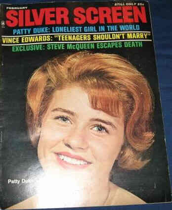 SILVER SCREEN magazine side cover February 1965