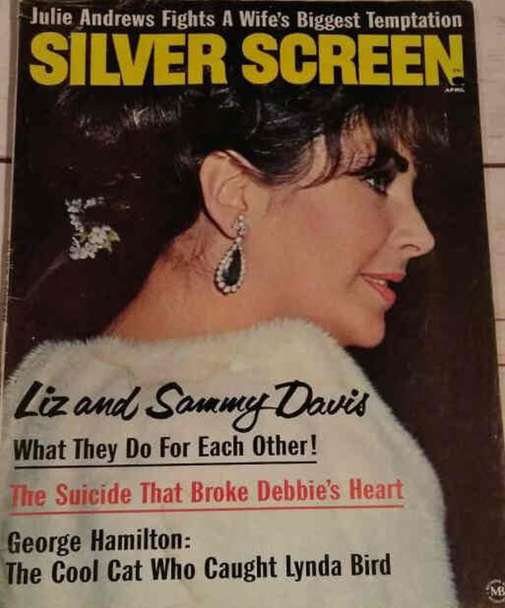 SILVER SCREEN magazine side cover April 1966