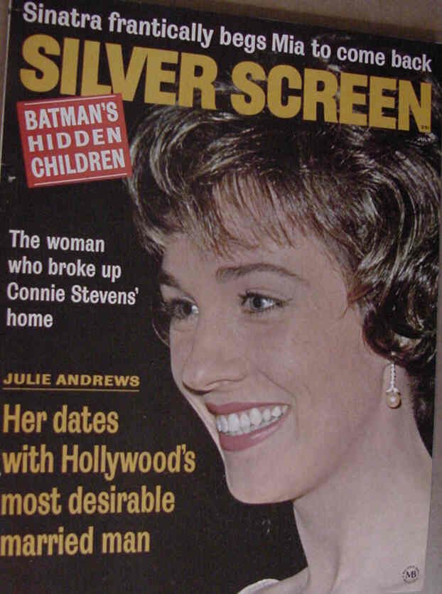SILVER SCREEN magazine side cover July 1966