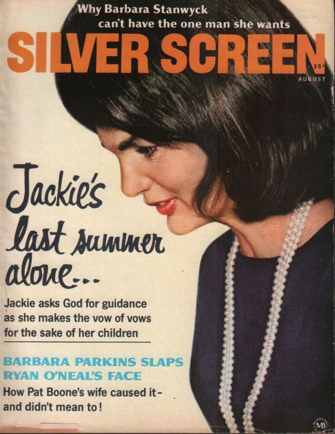 SILVER SCREEN magazine side cover August 1966