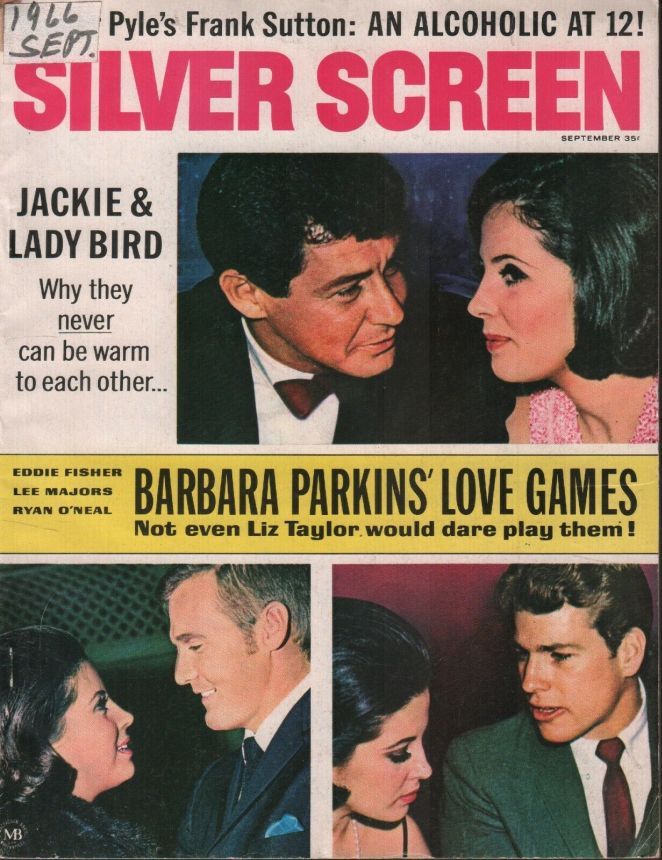 SILVER SCREEN magazine side cover September 1966