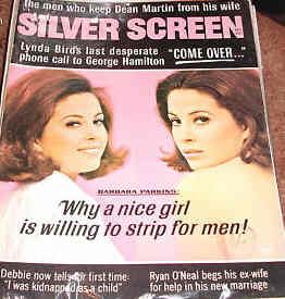 SILVER SCREEN magazine side cover December 1967