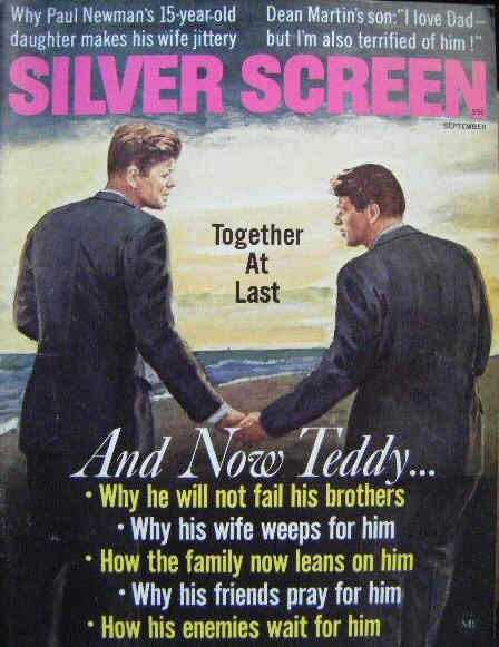 SILVER SCREEN magazine side cover September 1968