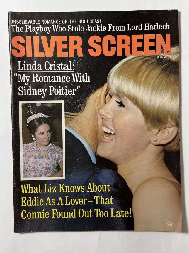 SILVER SCREEN magazine side cover December 1968