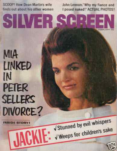 SILVER SCREEN magazine side cover February 1969