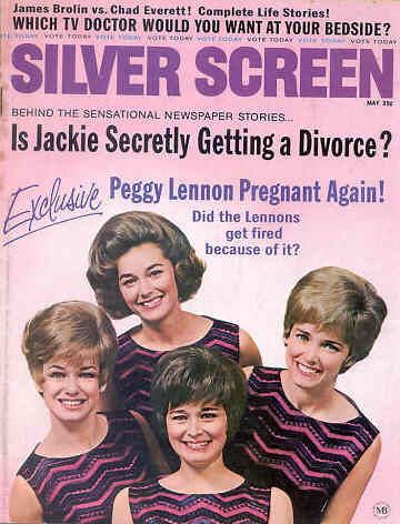 SILVER SCREEN magazine side cover May 1970
