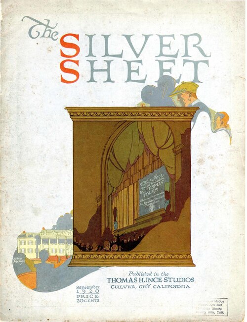 SILVER SHEET magazine cover  September 1920