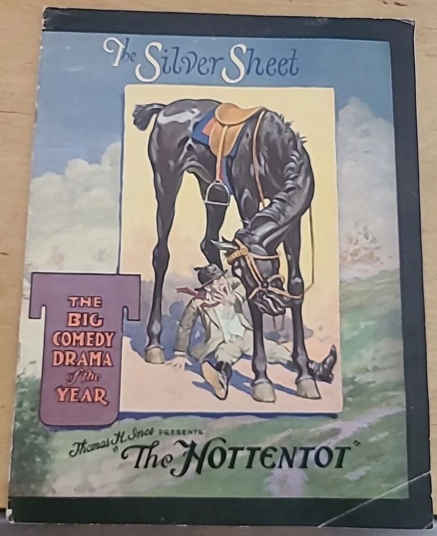 SILVER SHEET magazine cover   1922
